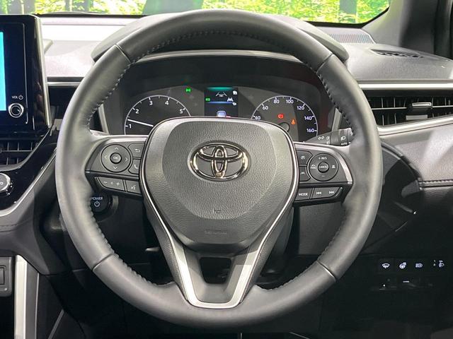 カローラクロス ハイブリッド　Ｇ　８インチディスプレイオーディオ　バックカメラ　寒冷地仕様　禁煙車　衝突軽減装置　レーダークルーズ　スマートキー　ＥＴＣ　オートライト　オートエアコン　ＬＥＤヘッド　オートマチックハイビーム（12枚目）