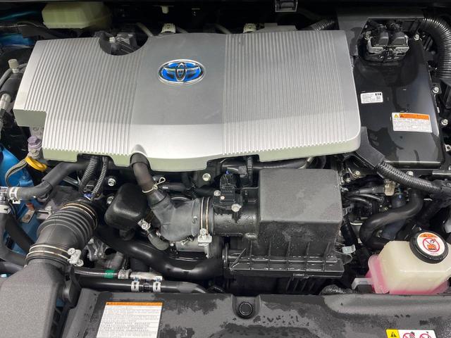 プリウス Ａツーリングセレクション　純正ＳＤナビ　バックカメラ　禁煙車　衝突軽減装置　レーダークルーズ　オートエアコン　オートライト　オートマチックハイビーム　ＬＥＤヘッド　パワーシート　シートヒーター　ＥＴＣ　クリアランスソナー（19枚目）