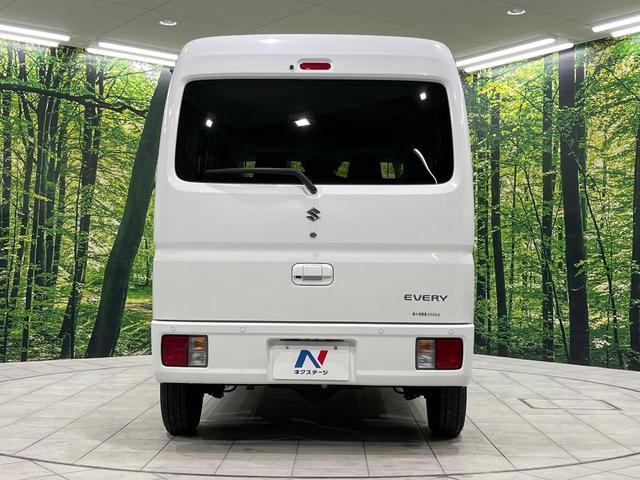エブリイ PC 4WD 純正SDナビ バックカメラ 禁煙車 衝突軽減装置 ETC オートライト クリアランスソナー キーレス 電動格納ミラー ドアバイザー プライバシーガラス 盗難防止システム パワーステアリング(16枚目)