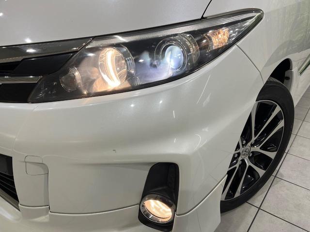 エスティマ アエラス プレミアムエディション モデリスタエアロ 両側電動スライドドア 後席モニター SDナビ バックカメラ 禁煙車 寒冷地仕様 パワーシート パワーバックドア オートライト HIDヘッド ETC クルコン ドラレコ ドアバイザー(14枚目)