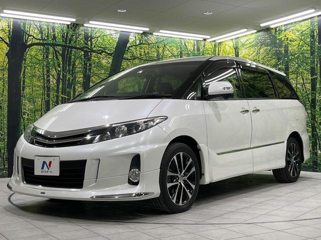 エスティマ アエラス プレミアムエディション モデリスタエアロ 両側電動スライドドア 後席モニター SDナビ バックカメラ 禁煙車 寒冷地仕様 パワーシート パワーバックドア オートライト HIDヘッド ETC クルコン ドラレコ ドアバイザー(63枚目)