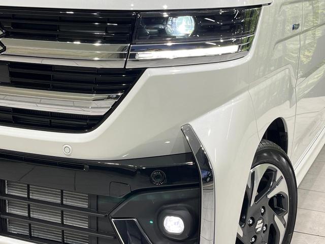 スペーシアカスタム ハイブリッドＸＳ　届出済未使用車　両側電動スライドドア　衝突軽減装置　レーダークルーズ　スマートキー　シートヒーター　オートライト　ＬＥＤヘッド　ＬＥＤフォグ　レーンアシスト　クリアランスソナー　プライバシーガラス（13枚目）