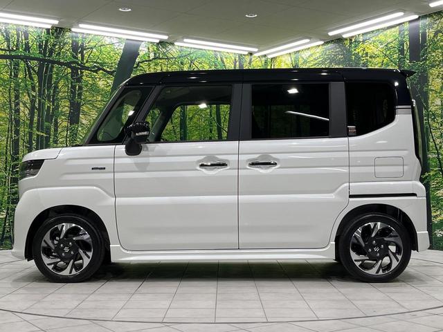 スペーシアカスタム ハイブリッドＸＳ　届出済未使用車　両側電動スライドドア　衝突軽減装置　レーダークルーズ　スマートキー　シートヒーター　オートライト　ＬＥＤヘッド　ＬＥＤフォグ　レーンアシスト　クリアランスソナー　プライバシーガラス（57枚目）