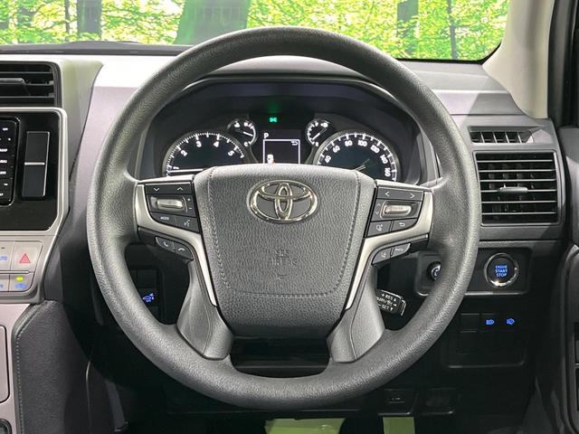 ランドクルーザープラド ＴＸ　サンルーフ　ＳＤナビ　バックカメラ　禁煙車　寒冷地仕様　衝突軽減装置　レーダークルーズ　オートライト　オートマチックハイビーム　ＬＥＤヘッド　ＬＥＤフォグ　クリアランスソナー　プライバシーガラス（13枚目）