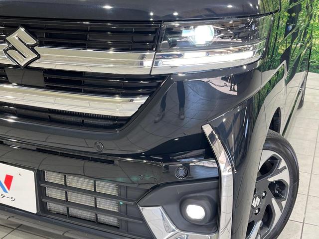 スペーシアカスタム ハイブリッドXS 届出済未使用車 両側電動スライドドア 衝突軽減装置 レーダークルーズ シートヒーター スマートキー オートライト LEDヘッド LEDフォグ クリアランスソナー 電動格納ミラー プライバシーガラス(13枚目)