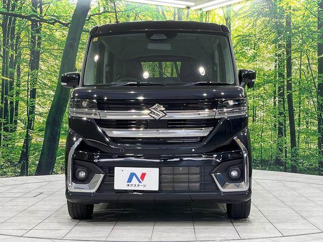 スペーシアカスタム ハイブリッドXS 届出済未使用車 両側電動スライドドア 衝突軽減装置 レーダークルーズ シートヒーター スマートキー オートライト LEDヘッド LEDフォグ クリアランスソナー 電動格納ミラー プライバシーガラス(15枚目)