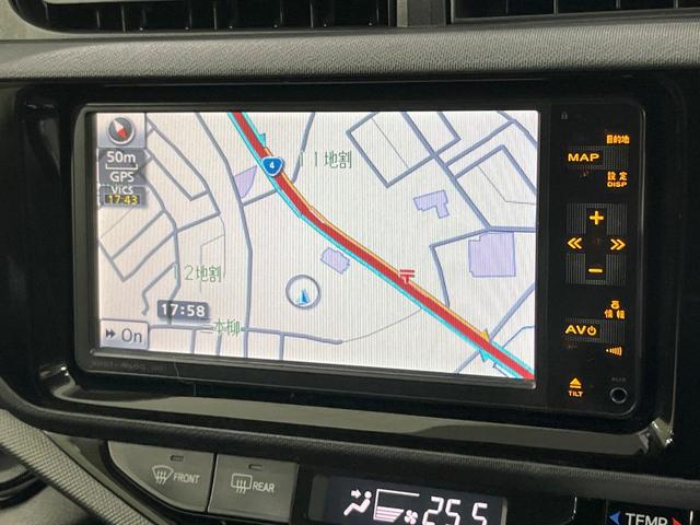 アクア Gブラックソフトレザーセレクション 純正SDナビ 寒冷地仕様 禁煙車 ハーフレザーシート スマートキー クルーズコントロール オートライト オートエアコン Bluetooth CD DVD再生 地デジ 盗難防止装置 衝突安全ボディ(28枚目)