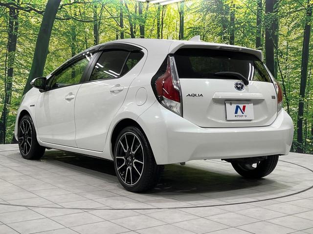 アクア Gブラックソフトレザーセレクション 純正SDナビ 寒冷地仕様 禁煙車 ハーフレザーシート スマートキー クルーズコントロール オートライト オートエアコン Bluetooth CD DVD再生 地デジ 盗難防止装置 衝突安全ボディ(51枚目)