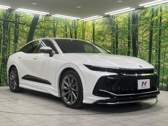 クラウンクロスオーバー Ｇアドバンスド・レザーパッケージ　４ＷＤ　モデリスタフルエアロ　純正１２．３型ナビ　パノラミックビューカメラ　セーフティセンス　レーダークルーズ　黒革シート　前席シートベンチレーション　４眼ＬＥＤヘッド　ハンズフリーパワートランク（17枚目）