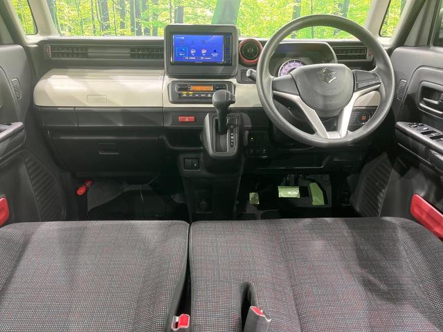 スペーシア ハイブリッドG 純正SDナビ バックカメラ 禁煙車 衝突軽減装置 オートライト オートエアコン クリアランスソナー スマートキー シートヒーター ドアバイザー プライバシーガラス CD/DVD再生 盗難防止システム(2枚目)