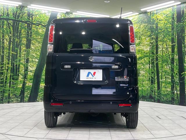 スペーシア ハイブリッドG 純正SDナビ バックカメラ 禁煙車 衝突軽減装置 オートライト オートエアコン クリアランスソナー スマートキー シートヒーター ドアバイザー プライバシーガラス CD/DVD再生 盗難防止システム(16枚目)