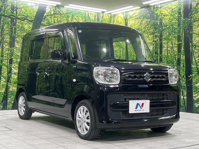 スペーシア ハイブリッドG 純正SDナビ バックカメラ 禁煙車 衝突軽減装置 オートライト オートエアコン クリアランスソナー スマートキー シートヒーター ドアバイザー プライバシーガラス CD/DVD再生 盗難防止システム(17枚目)