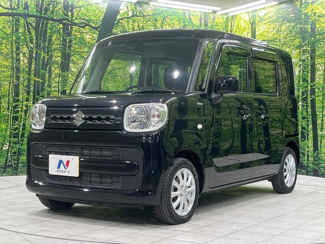 スペーシア ハイブリッドG 純正SDナビ バックカメラ 禁煙車 衝突軽減装置 オートライト オートエアコン クリアランスソナー スマートキー シートヒーター ドアバイザー プライバシーガラス CD/DVD再生 盗難防止システム(53枚目)