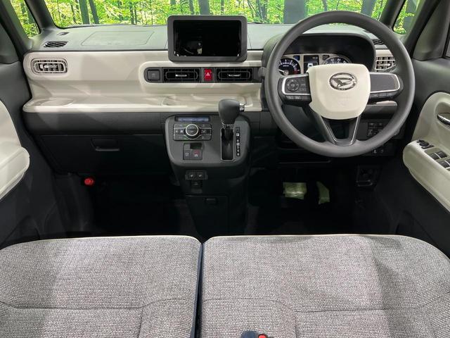 ムーヴキャンバス ストライプスG 届出済未使用車 両側電動スライドドア 衝突被害軽減システム シートヒーター コーナーセンサー スマートキー LEDヘッド・フォグ オートライト オートエアコン 盗難防止装置 衝突安全ボディ(2枚目)