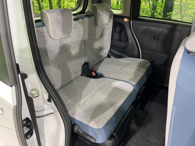 ムーヴキャンバス ストライプスG 届出済未使用車 両側電動スライドドア 衝突被害軽減システム シートヒーター コーナーセンサー スマートキー LEDヘッド・フォグ オートライト オートエアコン 盗難防止装置 衝突安全ボディ(10枚目)