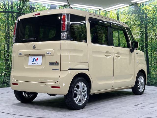スペーシア ハイブリッドＸ　両側電動スライドドア　純正ＳＤナビ　バックカメラ　禁煙車　衝突軽減装置　スマートキー　シートヒーター　オートライト　オートエアコン　クリアランスソナー　ドラレコ　アイドリングストップ　電動格納ミラー（18枚目）