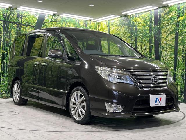 セレナ ハイウェイスター　アドバンスドセーフティパッケージ　４ＷＤ　両側電動ドア　後席モニター　全周囲カメラ　エマージェンシーブレーキ　禁煙車　ドラレコ　スマートキー　ＬＥＤヘッド　ビルトインＥＴＣ　クルコン　純正１７インチアルミ　オートライト　オートエアコン（18枚目）