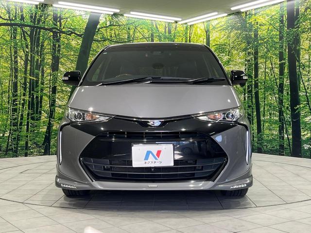 エスティマ アエラス　プレミアム－Ｇ　４ＷＤ　モデリスタエアロ　純正ＳＤナビ　両側電動ドア　後席モニター　バックカメラ　セーフティーセンス　禁煙車　ハーフレザーシート　パワーシート　ドラレコ　コーナーセンサー　スマートキー　ＬＥＤヘッド（16枚目）