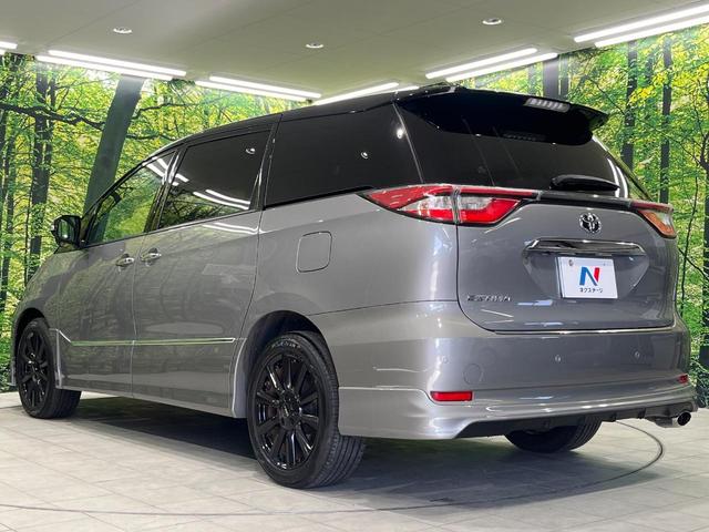 エスティマ アエラス　プレミアム－Ｇ　４ＷＤ　モデリスタエアロ　純正ＳＤナビ　両側電動ドア　後席モニター　バックカメラ　セーフティーセンス　禁煙車　ハーフレザーシート　パワーシート　ドラレコ　コーナーセンサー　スマートキー　ＬＥＤヘッド（68枚目）