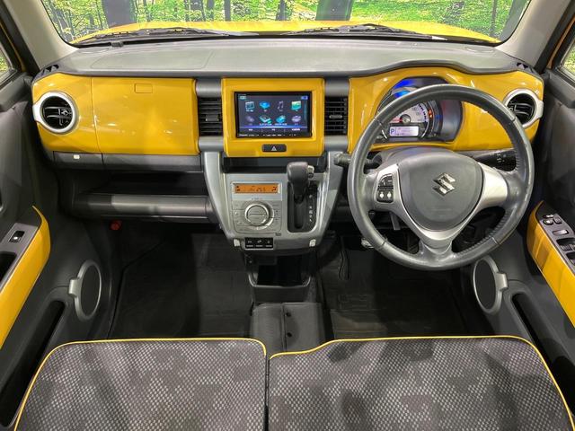 ハスラー Ｘ　４ＷＤ　ＳＤナビ　バックカメラ　セーフティーセンス　禁煙車　スマートキー　ＨＩＤヘッド　ビルトインＥＴＣ　純正１５インチアルミ　オートライト　オートエアコン　Ｂｌｕｅｔｏｏｔｈ　ＣＤ　ＤＶＤ再生（2枚目）