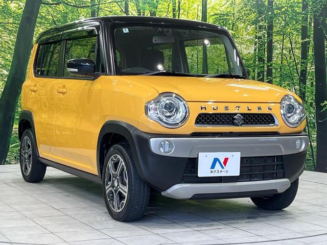 ハスラー Ｘ　４ＷＤ　ＳＤナビ　バックカメラ　セーフティーセンス　禁煙車　スマートキー　ＨＩＤヘッド　ビルトインＥＴＣ　純正１５インチアルミ　オートライト　オートエアコン　Ｂｌｕｅｔｏｏｔｈ　ＣＤ　ＤＶＤ再生（17枚目）