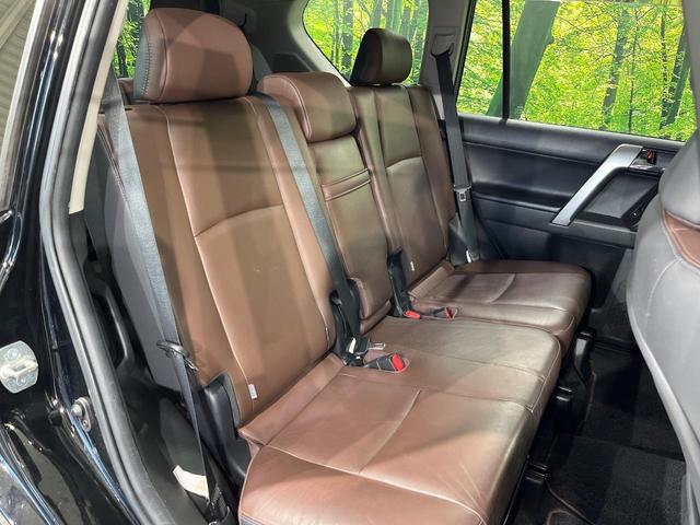 ランドクルーザープラド TX Lパッケージ・G-フロンティア 純正SDナビ バックカメラ 禁煙車 茶革シート シートヒーター スマートキー オートライト オートエアコン LEDヘッド クルコン パワーシート クリアランスソナー 電動格納ミラー 衝突安全ボディ(10枚目)