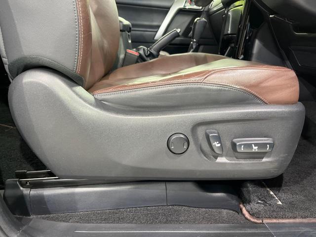 ランドクルーザープラド TX Lパッケージ・G-フロンティア 純正SDナビ バックカメラ 禁煙車 茶革シート シートヒーター スマートキー オートライト オートエアコン LEDヘッド クルコン パワーシート クリアランスソナー 電動格納ミラー 衝突安全ボディ(47枚目)