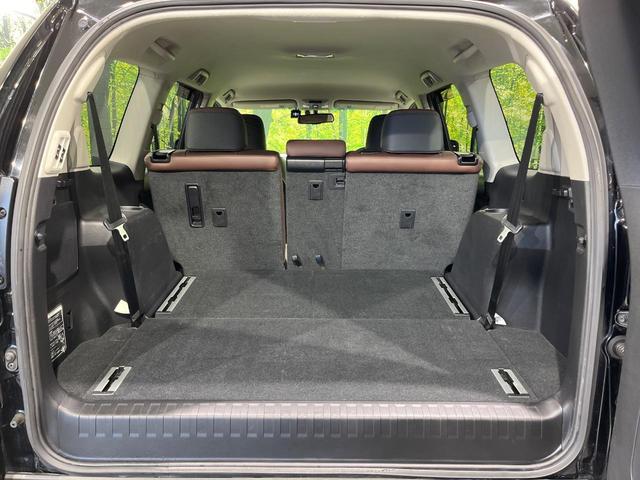 ランドクルーザープラド TX Lパッケージ・G-フロンティア 純正SDナビ バックカメラ 禁煙車 茶革シート シートヒーター スマートキー オートライト オートエアコン LEDヘッド クルコン パワーシート クリアランスソナー 電動格納ミラー 衝突安全ボディ(50枚目)