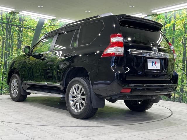 ランドクルーザープラド TX Lパッケージ・G-フロンティア 純正SDナビ バックカメラ 禁煙車 茶革シート シートヒーター スマートキー オートライト オートエアコン LEDヘッド クルコン パワーシート クリアランスソナー 電動格納ミラー 衝突安全ボディ(62枚目)