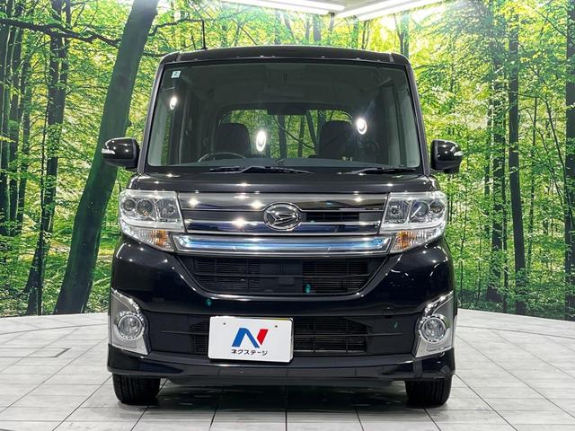 タント カスタムRS 両側電動スライドドア 純正SDナビ 禁煙車 スマートキー ETC オートライト オートエアコン LEDヘッド 電動格納ミラー ドアバイザー プライバシーガラス パワーステアリング パワーウィンドウ(15枚目)