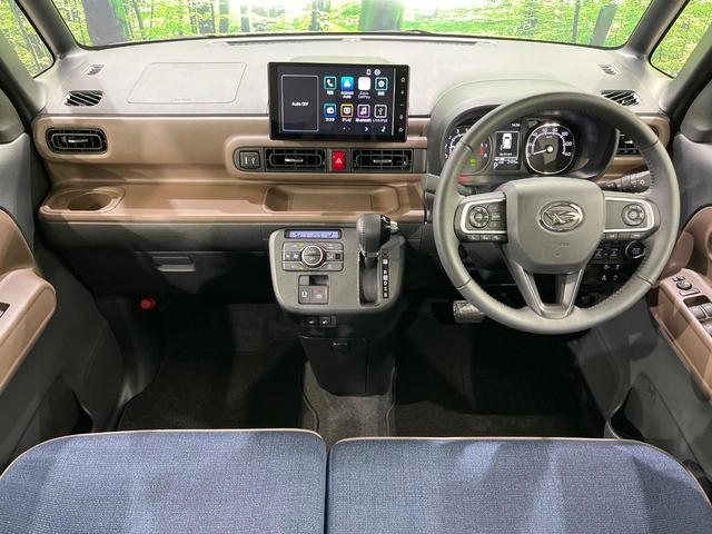 ムーヴキャンバス セオリーGターボ 両側電動スライドドア 純正ディスプレイオーディオ 全周囲カメラ 禁煙車 衝突軽減装置 レーダークルーズ シートヒーター スマートキー オートライト オートエアコン LEDヘッド LEDフォグ(2枚目)