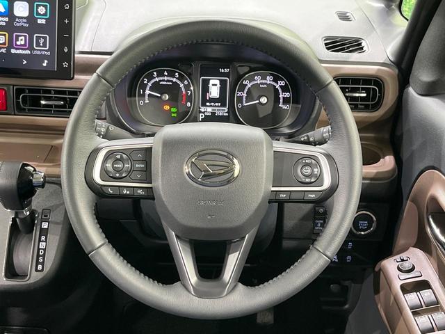 ムーヴキャンバス セオリーGターボ 両側電動スライドドア 純正ディスプレイオーディオ 全周囲カメラ 禁煙車 衝突軽減装置 レーダークルーズ シートヒーター スマートキー オートライト オートエアコン LEDヘッド LEDフォグ(12枚目)