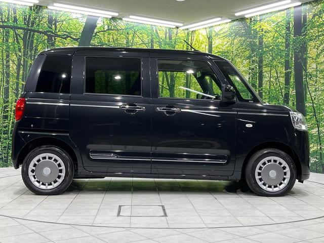 ムーヴキャンバス セオリーGターボ 両側電動スライドドア 純正ディスプレイオーディオ 全周囲カメラ 禁煙車 衝突軽減装置 レーダークルーズ シートヒーター スマートキー オートライト オートエアコン LEDヘッド LEDフォグ(50枚目)