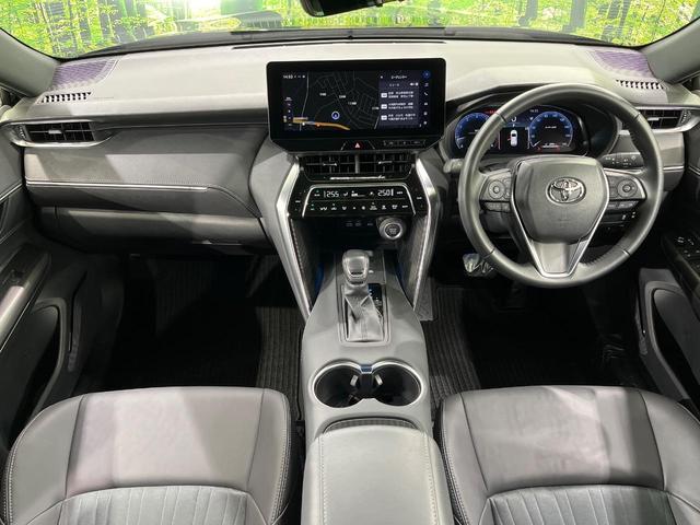 ハリアー Ｇ　４ＷＤ　１２型ディスプレイオーディオ　バックカメラ　セーフティーセンス　レーダークルーズ　禁煙車　レザーシート　シートヒーター　パワーシート　コーナーセンサー　スマートキー　ＬＥＤヘッド　ＥＴＣ（2枚目）