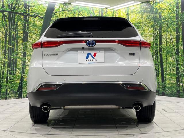 ハリアーハイブリッド Ｇ　１２．３インチ純正ディスプレイオーディオ　バックカメラ　禁煙車　衝突軽減装置　レーダークルーズ　パワーバックドア　パワーシート　オートライト　オートエアコン　スマートキー　クリアランスソナー（16枚目）