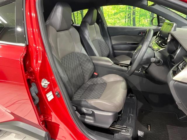 C-HR G 純正8型ナビ付ディスプレイオーディオ バックカメラ 禁煙車 レーダークルーズ ETC 衝突被害軽減装置 ハーフレザーシート ドラレコ コーナーセンサー スマートキー LEDヘッド 純正18インチアルミ(8枚目)