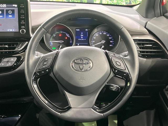 C-HR G 純正8型ナビ付ディスプレイオーディオ バックカメラ 禁煙車 レーダークルーズ ETC 衝突被害軽減装置 ハーフレザーシート ドラレコ コーナーセンサー スマートキー LEDヘッド 純正18インチアルミ(11枚目)