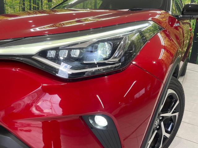 C-HR G 純正8型ナビ付ディスプレイオーディオ バックカメラ 禁煙車 レーダークルーズ ETC 衝突被害軽減装置 ハーフレザーシート ドラレコ コーナーセンサー スマートキー LEDヘッド 純正18インチアルミ(12枚目)
