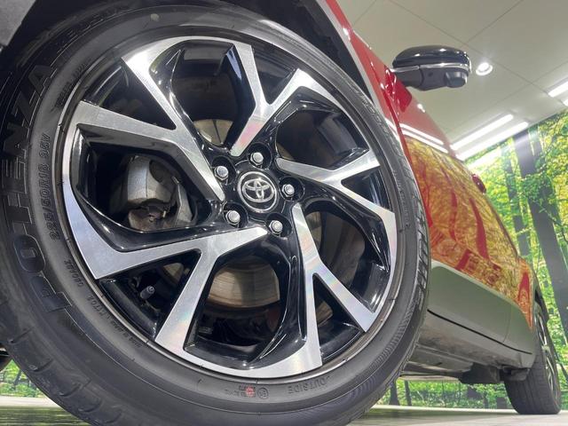 C-HR G 純正8型ナビ付ディスプレイオーディオ バックカメラ 禁煙車 レーダークルーズ ETC 衝突被害軽減装置 ハーフレザーシート ドラレコ コーナーセンサー スマートキー LEDヘッド 純正18インチアルミ(13枚目)