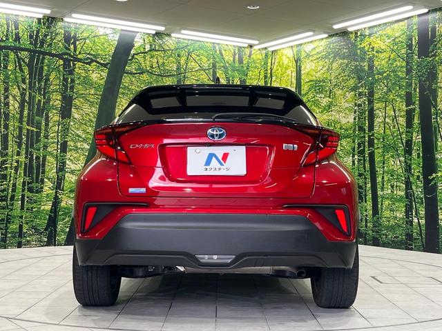 C-HR G 純正8型ナビ付ディスプレイオーディオ バックカメラ 禁煙車 レーダークルーズ ETC 衝突被害軽減装置 ハーフレザーシート ドラレコ コーナーセンサー スマートキー LEDヘッド 純正18インチアルミ(15枚目)
