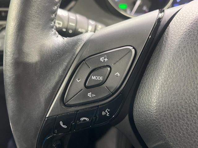 C-HR G 純正8型ナビ付ディスプレイオーディオ バックカメラ 禁煙車 レーダークルーズ ETC 衝突被害軽減装置 ハーフレザーシート ドラレコ コーナーセンサー スマートキー LEDヘッド 純正18インチアルミ(32枚目)