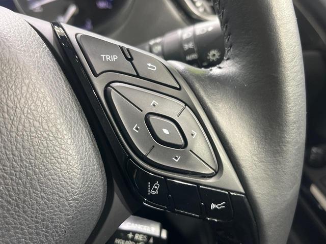 C-HR G 純正8型ナビ付ディスプレイオーディオ バックカメラ 禁煙車 レーダークルーズ ETC 衝突被害軽減装置 ハーフレザーシート ドラレコ コーナーセンサー スマートキー LEDヘッド 純正18インチアルミ(33枚目)