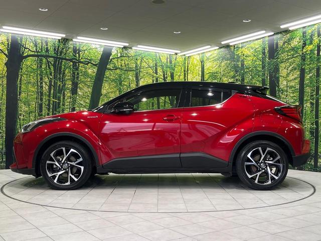 C-HR G 純正8型ナビ付ディスプレイオーディオ バックカメラ 禁煙車 レーダークルーズ ETC 衝突被害軽減装置 ハーフレザーシート ドラレコ コーナーセンサー スマートキー LEDヘッド 純正18インチアルミ(55枚目)