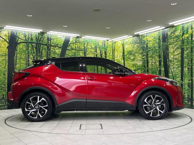 C-HR G 純正8型ナビ付ディスプレイオーディオ バックカメラ 禁煙車 レーダークルーズ ETC 衝突被害軽減装置 ハーフレザーシート ドラレコ コーナーセンサー スマートキー LEDヘッド 純正18インチアルミ(57枚目)