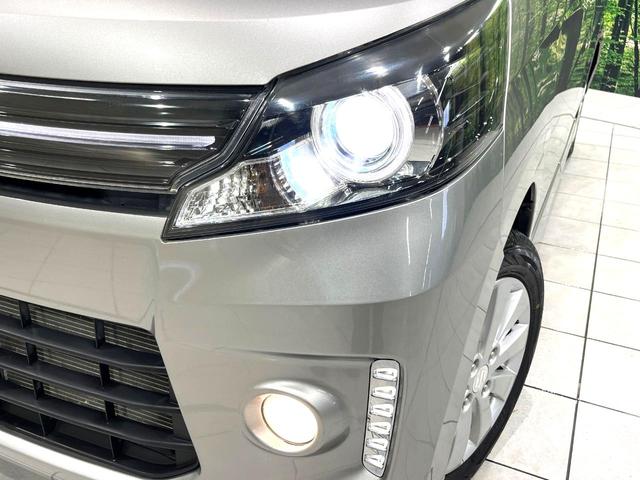 スペーシアカスタム ＸＳリミテッド　両側電動スライドドア　ＳＤナビ　禁煙車　衝突軽減装置　スマートキー　オートライト　ＨＩＤヘッド　シートヒーター　ＥＴＣ　オートエアコン　電動格納ミラー　プライバシーガラス　ドアバイザー　フルセグ（12枚目）