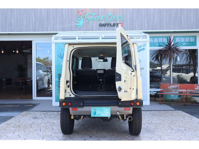 ジムニー XC DAMDコンプリート BILSTEINショック  TOYO OPEN COUNTRYタイヤ DEANカリフォルニア16インチアルミ Carrozzeriaナビ APIO静香御前マフラー(30枚目)