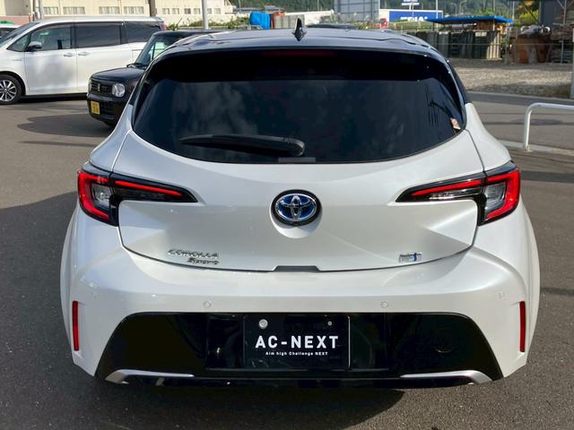 カローラスポーツ 　ナビ　バックカメラ　フルセグ　ＥＴＣ　ＬＥＤヘッドライト　フォグ　クリアランスソナー　障害物センサー　アダブティプクルーズコントロール　電格納ミラー　スマートキープッシュスタートボタン　シートヒーター（6枚目）