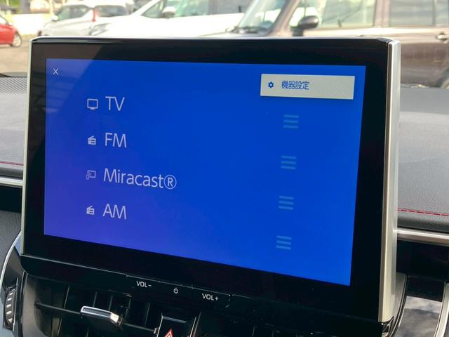 カローラスポーツ 　ナビ　バックカメラ　フルセグ　ＥＴＣ　ＬＥＤヘッドライト　フォグ　クリアランスソナー　障害物センサー　アダブティプクルーズコントロール　電格納ミラー　スマートキープッシュスタートボタン　シートヒーター（11枚目）