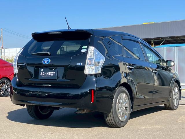 プリウスアルファ S チューン ブラック アルパイン9インチナビ バックカメラ フルセグ Bluetooth ETC オートライト 純正ホイールキャップ 電動格納ミラー ステアリングリモコン オートエアコン フォグランプ スマートキー(20枚目)