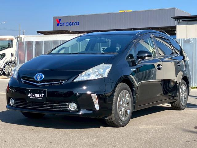 プリウスアルファ S チューン ブラック アルパイン9インチナビ バックカメラ フルセグ Bluetooth ETC オートライト 純正ホイールキャップ 電動格納ミラー ステアリングリモコン オートエアコン フォグランプ スマートキー(29枚目)